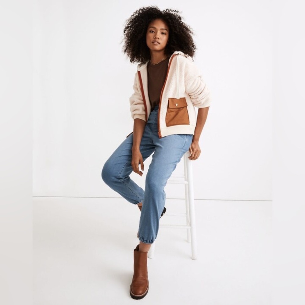Madewell Jogger Sweatpant Pull On Relaxed Fit Jeans